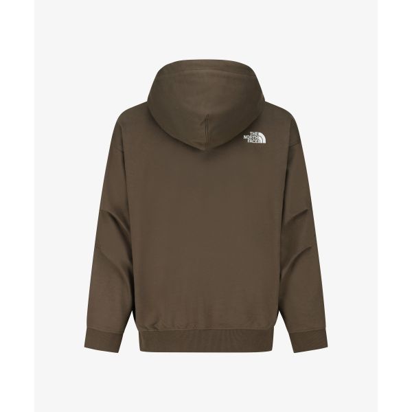 The North Face Drop Shoulder Hooded Zip Long Sleeve Sweatshirt Unisex sweatshirt NJ5JS50L