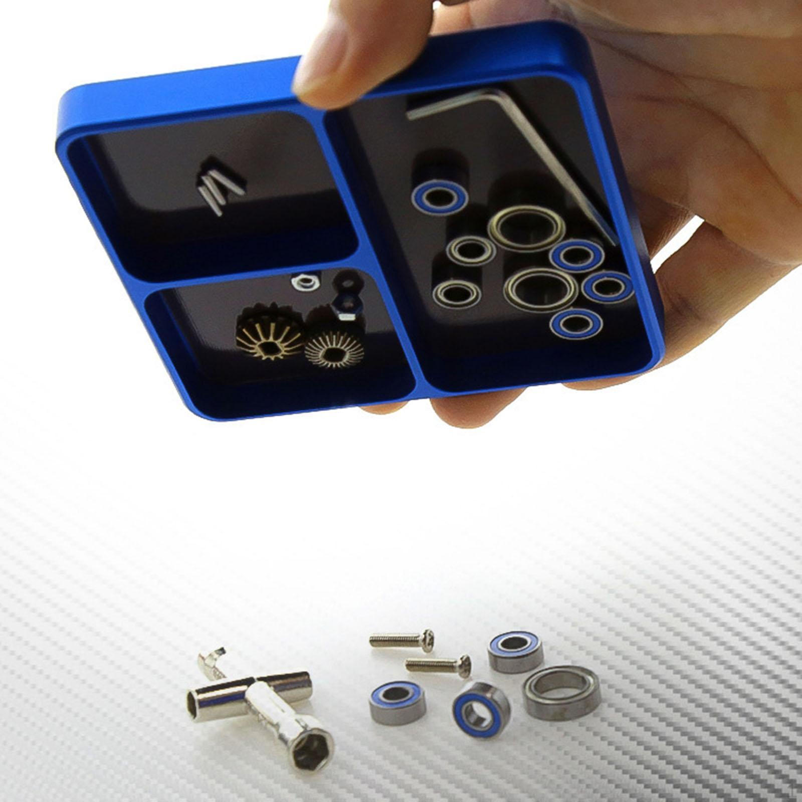 Лоток для инструментов 98x98 см болты гайки многофункциональная пластина из сплава для электронных устройств синий 1918₽