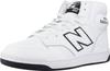 Sneakers New Balance BB480 High White/black