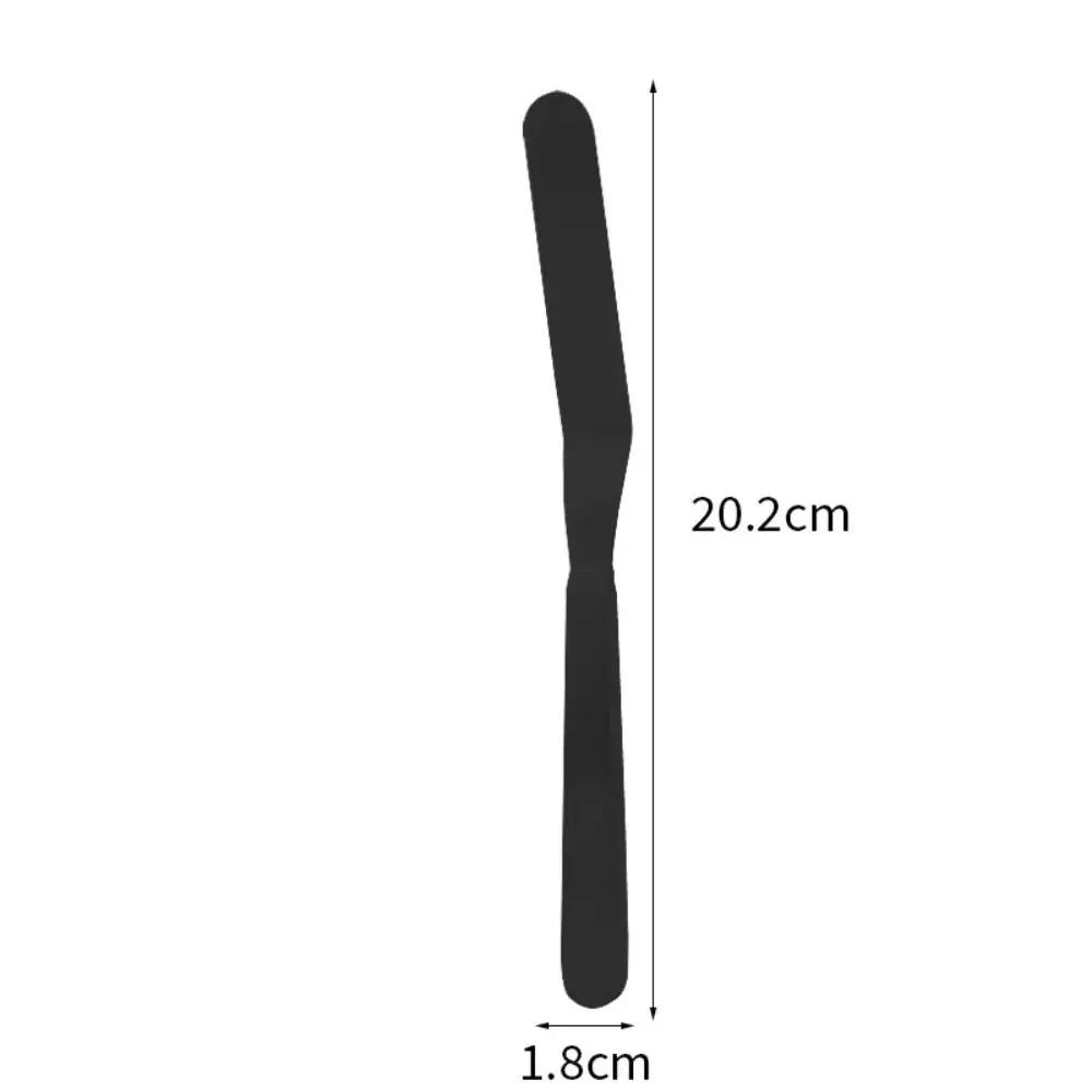 Household Stainless Steel Butter Scraper 8 Inch Rust-proof Cake Icing Spatula Comfortable Grip Jam Spreader Bread