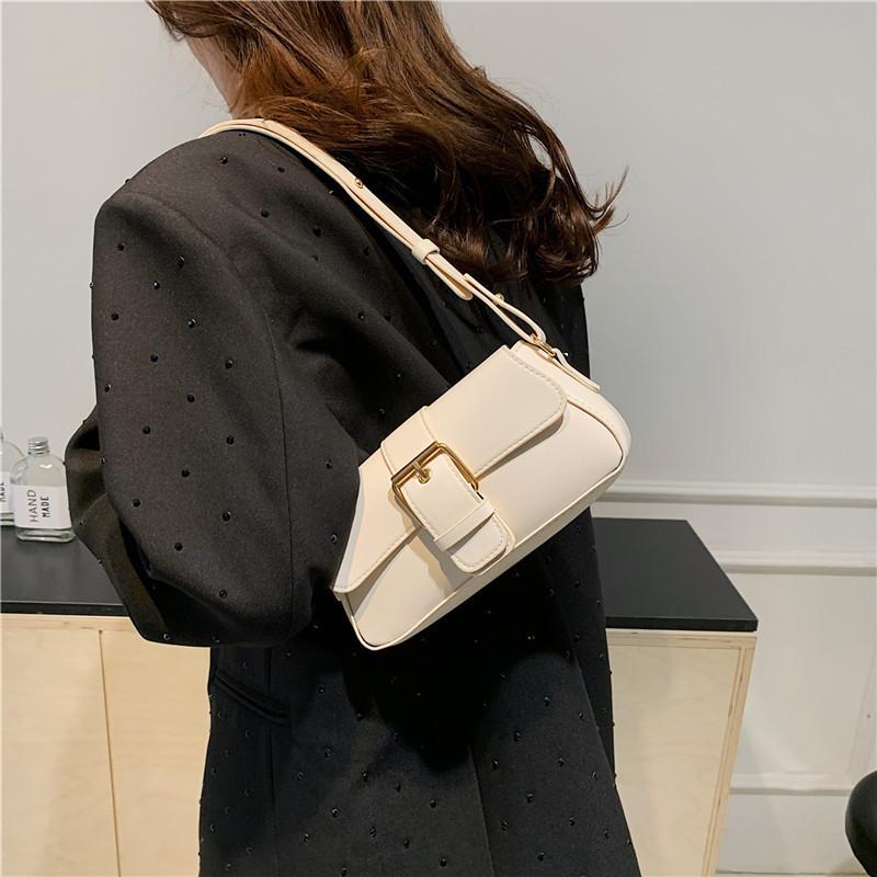 Fashionable Casual Shoulder Bag For Daily Use Synthetic Leather Small Square Crossbody Bag With Phone Pocket