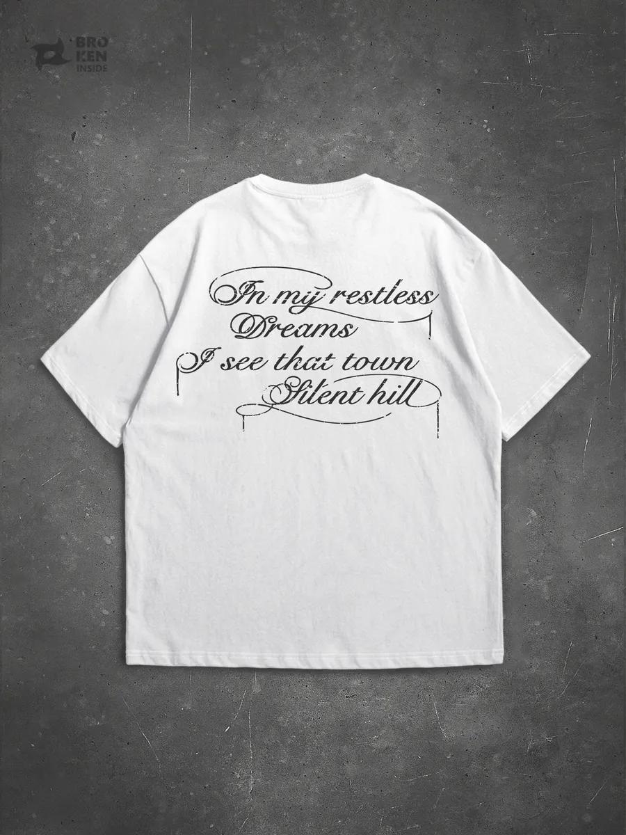 Hand-to-hand combat print T-shirt M