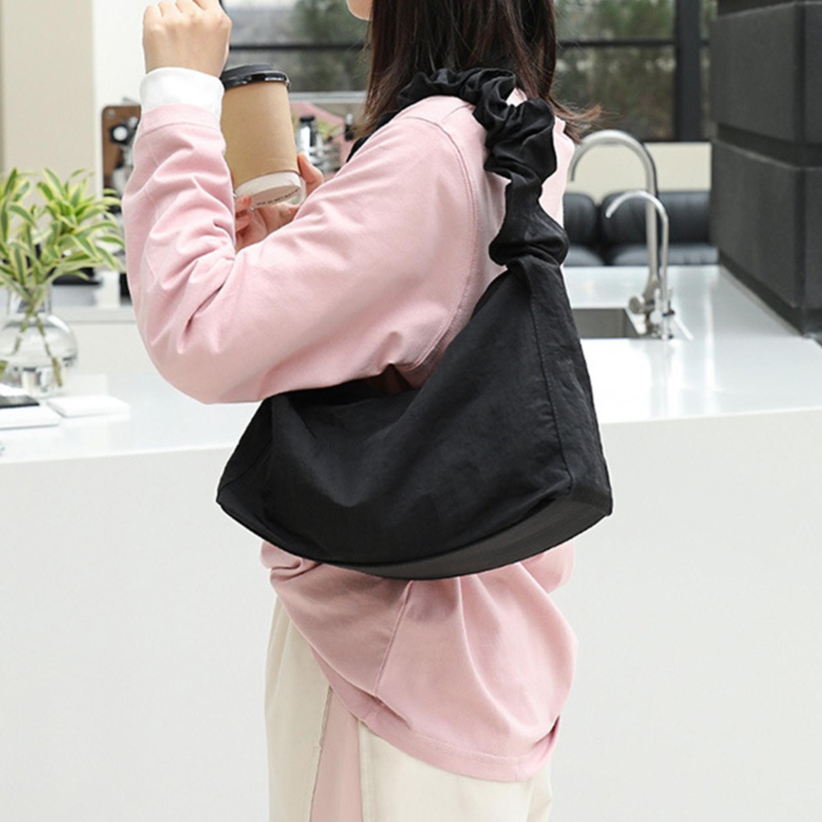 Женская повседневная эстетическая нейлоновая сумка подмышкой — фото 7