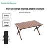 Shanfei Portable Outdoor Folding Roll-Up Camping Table