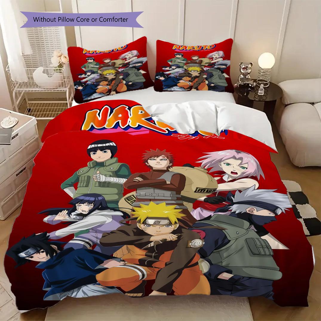 

Anime-Naruto Soft and Comfortable Duvet Cover, Children s Bedding Set Gift, Extra Large Size, Various Sizes Available LXR42 135x200cm