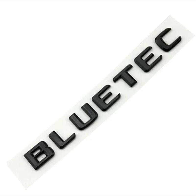 Car Body Side Badge Tail Trunk Emblem Sticker for Mercedes Benz BLUETEC Logo W213 W212 W204 W205 W176 W164 CLK G63 GLA S300 A180