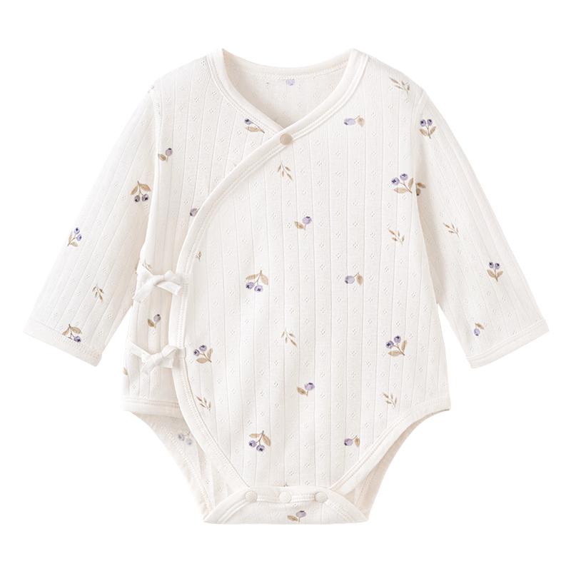 

Babylove Newborn Summer Modal Cotton Jacquard Romper 52