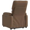 Vidaxl Lift Recliner, Brown, Fabric Upholstered
