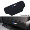 BLQ1 Car Back Protector Cover Seat Back Mat Anti-Kick Cushion Pads FOR BMW X1 X2 X3 X4 X5 X6 1 2 3 4 5 6 7 Sereis F30 F34 E90 G20 F20