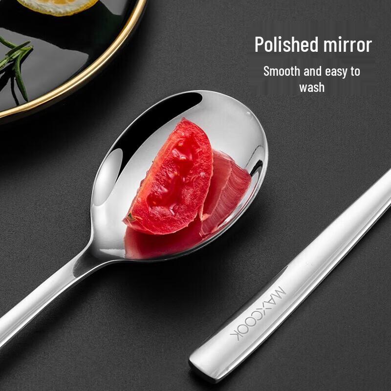 maxcook 316L Stainless Steel Soup Spoon Set