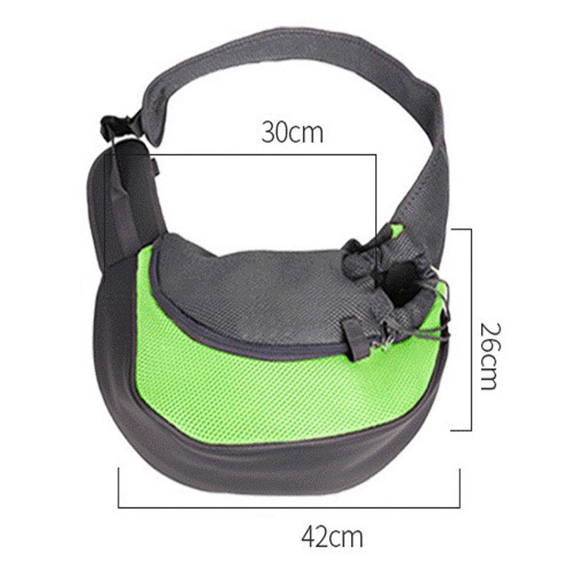 Haustier Hund Sling Carrier Atmungsaktive Mesh Reise Sicher Sling Tasche Träger für Hunde Katzen