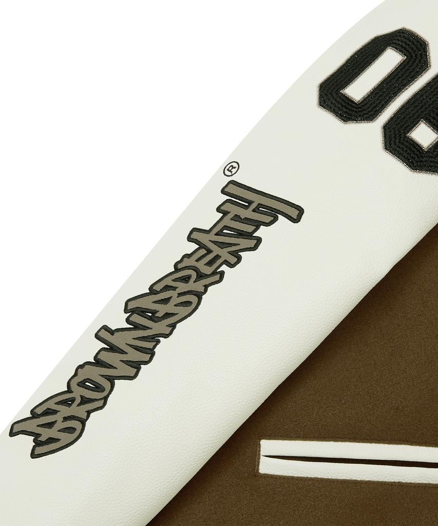 Brownbreath Bb Varsity Jacket - Brown