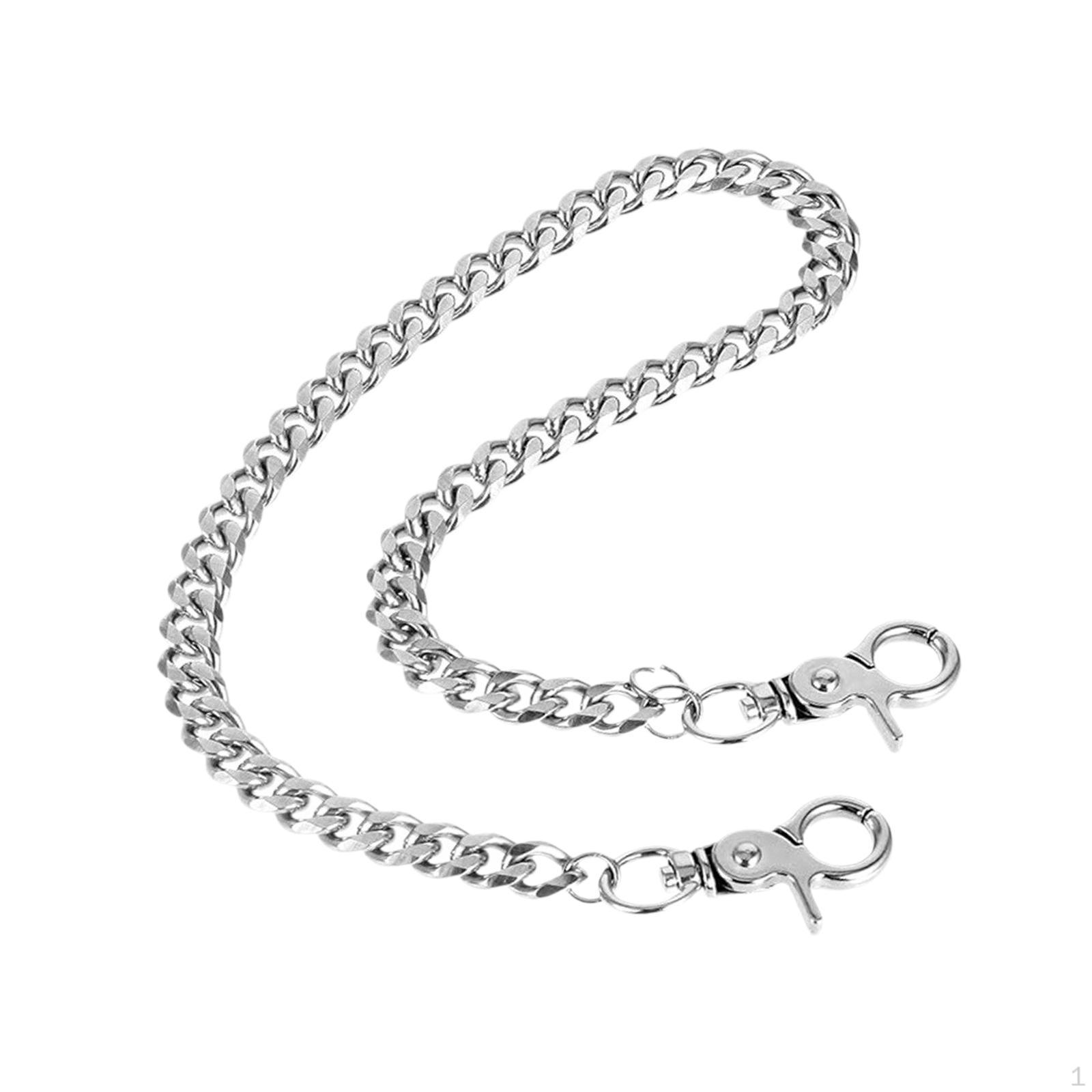 

Pants Chain Design 30cm Long Pocket for Travel Bikers Parties Dancers 5mm