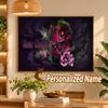 Gengar Haunter Gastly Custom Name Diamond Painting Personalized 5D Full Drill DIY Diamond Art Home Decor