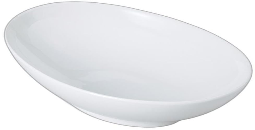 

Technos 26cm Boat Bowl x 17 x Large Reinforced Made in Setomonohonpo [25.6 5.8cm] Bowl, Porcelain, China,
