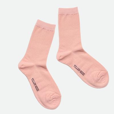 GULA STRUMPOR MJUK GOLGI ROSA