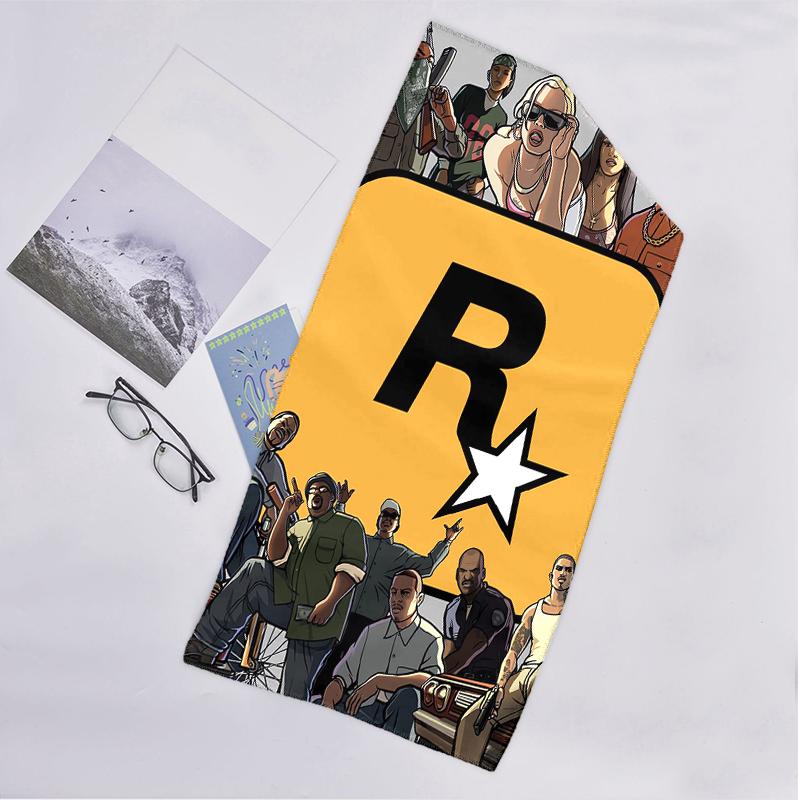 Gta Fashion Beach Towel: Ideal for Summer Adventures Soft, absorbent and quick drying suitable for swimming and bathing