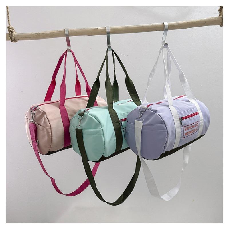 Sports Fitness Bag Short Leisure Travel Bag Girls Crossbody Shoulder Bag Tote Handbag