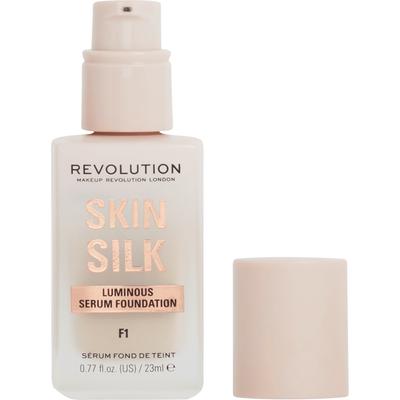 Revolution Serum Foundation Skin Silk F1, 23ml