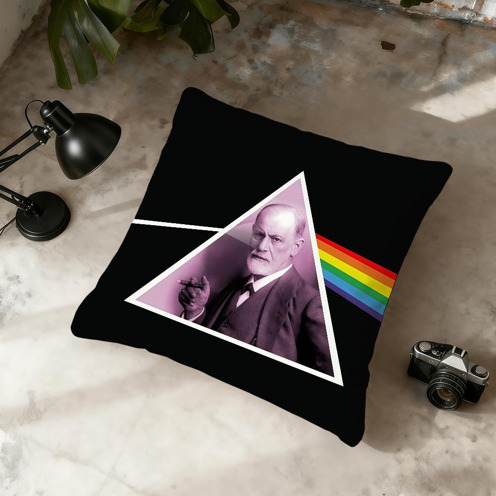 

Sigmund Freud Founder of Psycho Analysis cushion cover Home Office Convenient Nordic Simplicity Hit With Zipper Cushion Cover 30cmx30cm