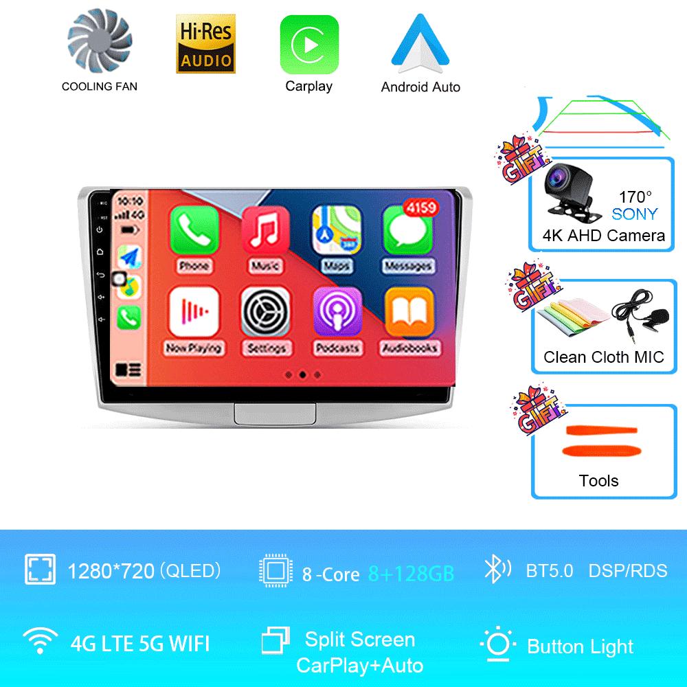 Car Radio Android 14 For Volkswagen VW Passat B6 B7 B8 CC Magotan 2011 - 2015 Multimedia Video Player Navigation GPS Head Unit