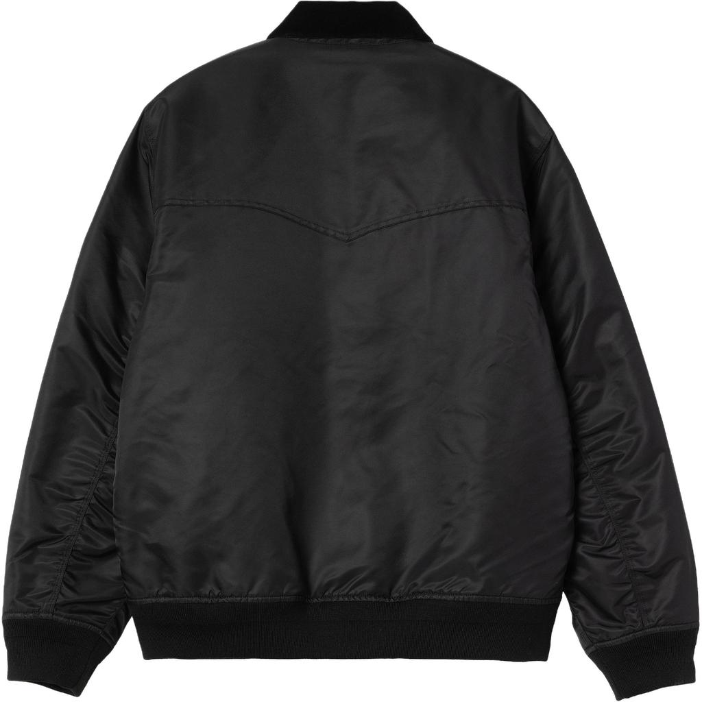 Carhartt WIP FW25 Santa Fe Alumni Jacke Klassisch Locker Reißverschluss Diamantsteppung Langarm Jacke Herrenjacken I035147-31Y-XX