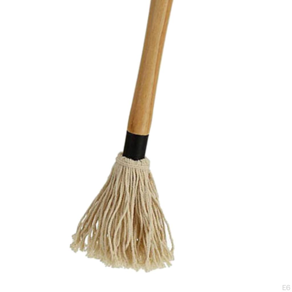 Barbecue Basting Mop, Oil Sauce Brush, Kitchen Gadgets, Heavy Duty Grill Cooking Dipping Brush