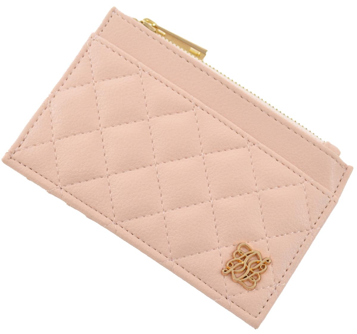 Altro Rose Светло-розовый чехол-фрагмент для женщин, Тонкий кошелек с отделением для купюр, Двускладной кошелек, Кошелек для монет, Синтетическая кожа, Картхолдер, Держатель для IC-карты,