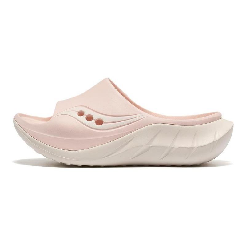 Saucony Cradle 2 unisex slides pink soft slip resistant desert garden for her S28903-10