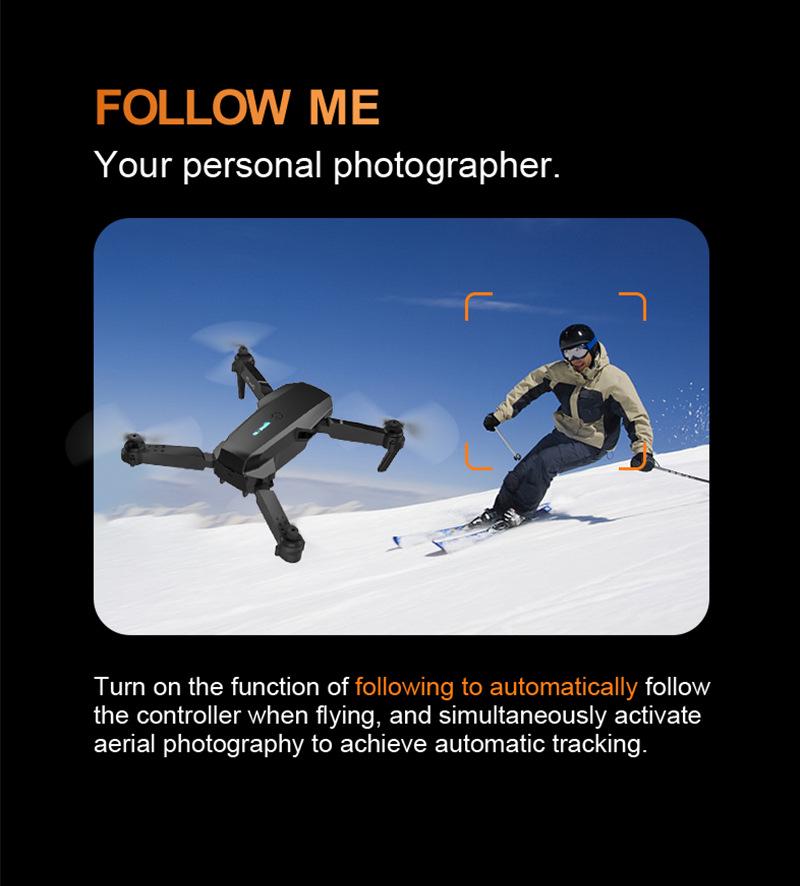 E88 Cross-Border Drone: Aerial Photography Remote Control Toy for Kids, E525 Model, Popular On TikTok and Kuaishou Live.