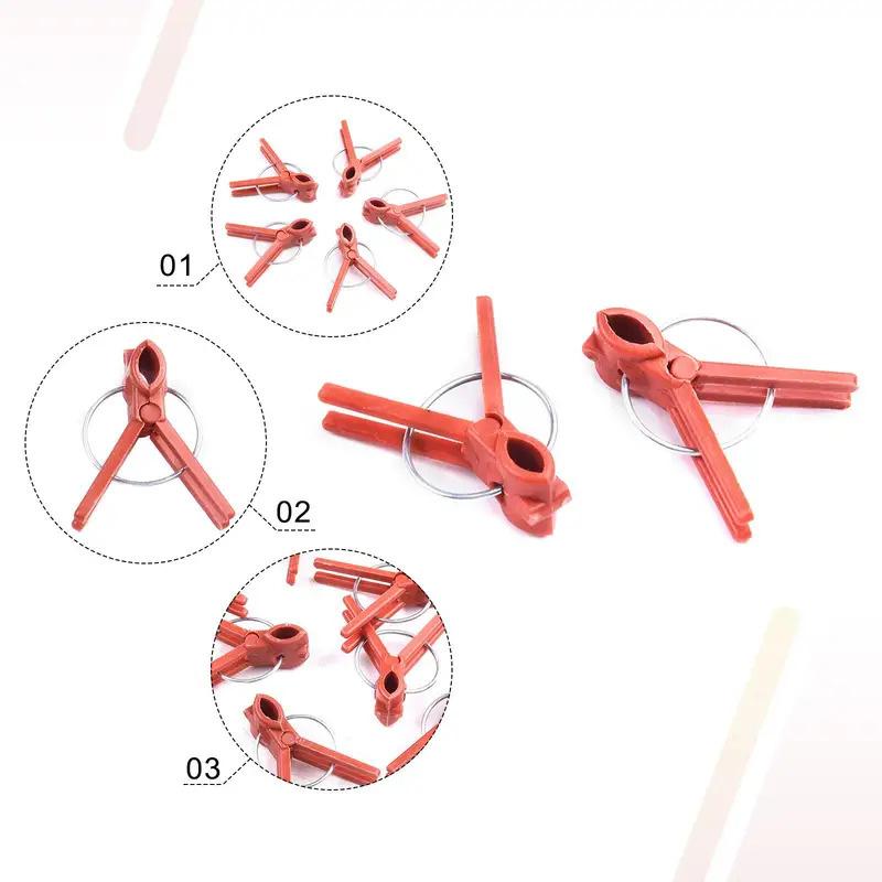 100pcs Garden Tool Graft Clip Graft Clamp For Novice Enthusiast Stable Connection Versatile Ample Quantity Plastic