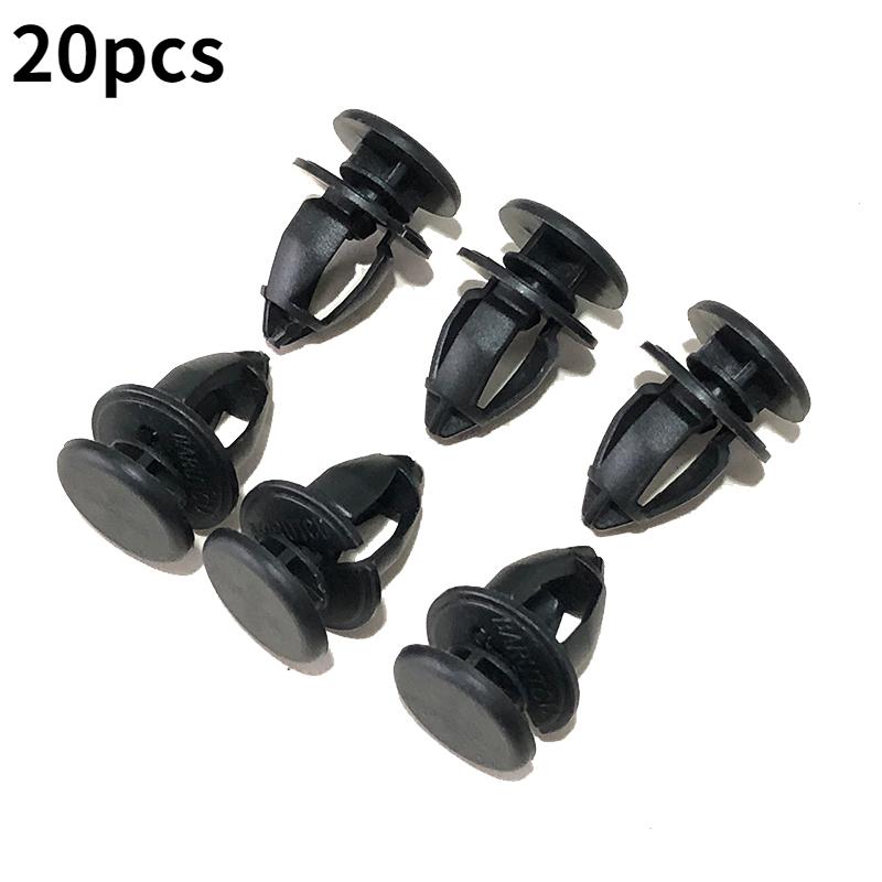 20PCS Car Plastics Clip Car Interior Trim Strip Clips Panel Fit for Renault Clio Kangoo Trafic Interior Door Panel Trim Clips