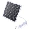 Camera Solar Panel 20w 5V IP68 Waterproof High Efficiency Camera Monocrystalline Solar Panel for