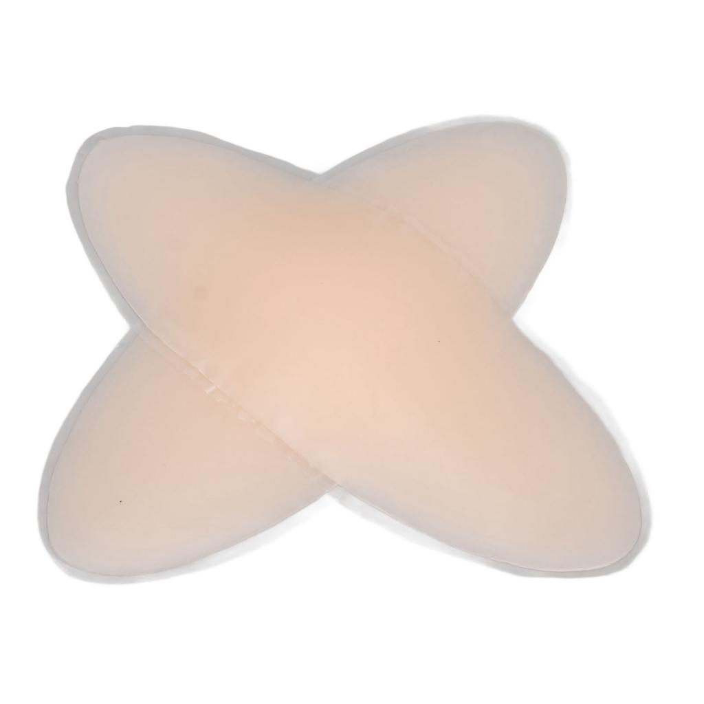 4.2oz Adhesive Straight Leg Patch Soft Silicone Adhesive Invisible Shaping Calf Pad Beige