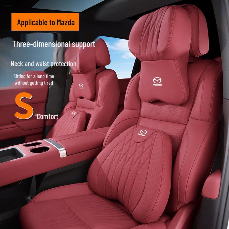 Mazda Headrest Lumbar Support & Neck Pillow for 3/6/8, Atenza, CX5/CX4, Angkesaila, Ruiyi