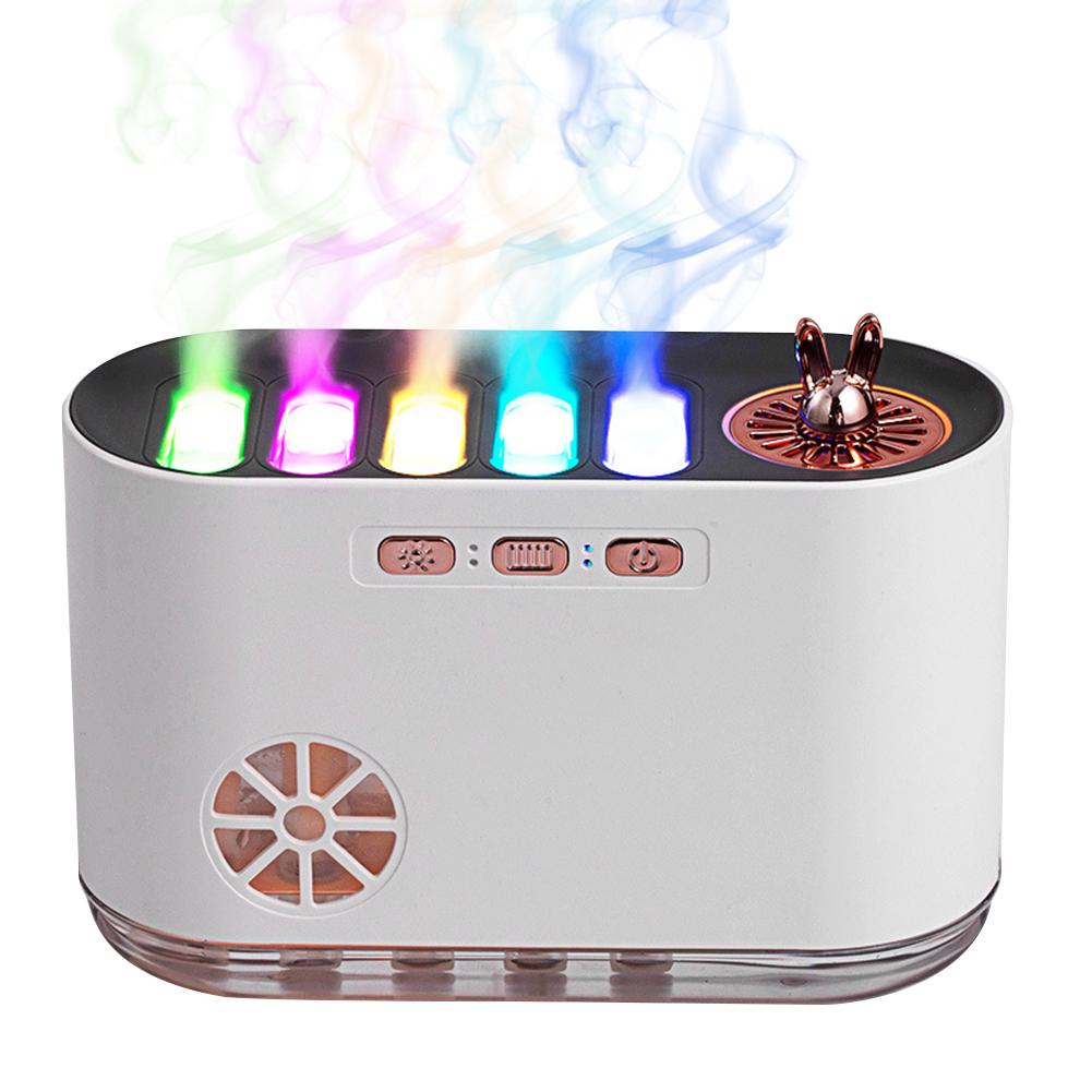 Air Humidifier Cool Mist Humidifier with RGB Light Portable Diffuser Humidifier 700ml Tank Musical Aroma Diffuser for Home Decor