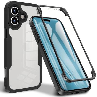 Schutzhülle - BOOLING - für iPhone 17 - Weiches TPU - Hartes PC - Schwarz