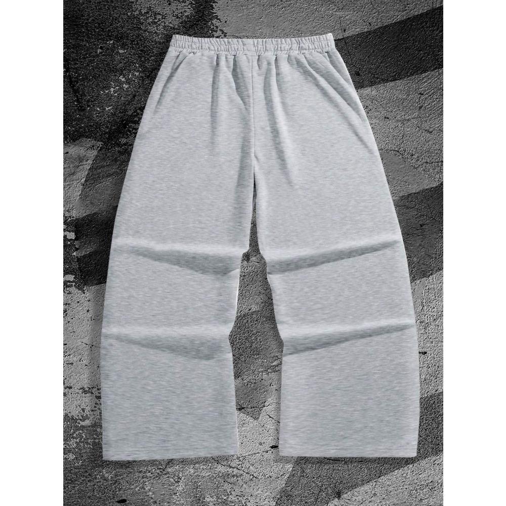 Cool Gothic Men's Casual Jogging Pants, Straight Leg Pants, Campus Autumn New Product Series