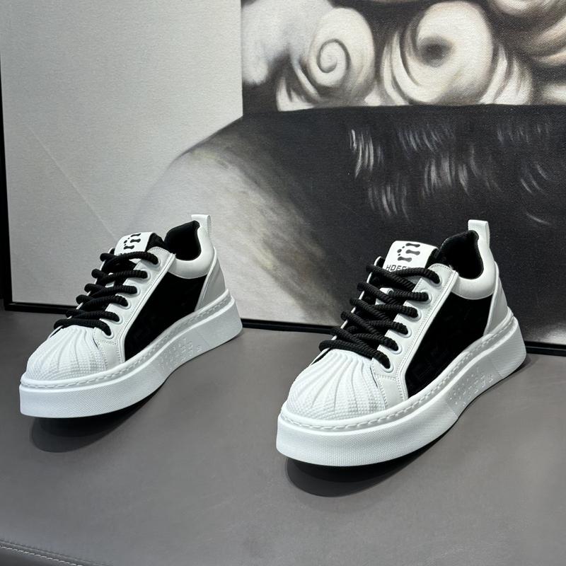 Shell head new autumn breathable European sports board shoes light luxury thick-soled casual trendy shoes