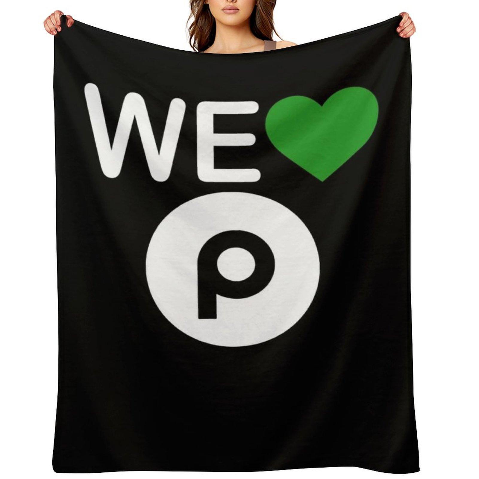 We Heart Publix Throw Blanket Quilt Baby Luxury Thicken decorative Blankets 30x40in