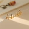 Elegant Four-Claw Zircon S925 Silver Earrings