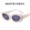 New Fashion Sunglasses Women Candy Color Oval Shape UV400 Protection Sun Glasses Woman Anti-glare Female Sunglass