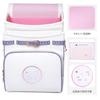 Coulomb School Latest Daisy Glossy Pearl Fits A4 Flat Large Suitable for Elementary School Girls' Backpack, Model, Fabric, Files, Lightweight,