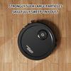 Thin Robot Cleaner with Triple Function Sweeping Scrubbing Vacuuming USB Rechargeable Battery Quiet Household Appliance