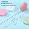 Portable Logo Small Tape Measure - Cute Soft Ruler for Body Measuring, Clothes & Waist Circumference