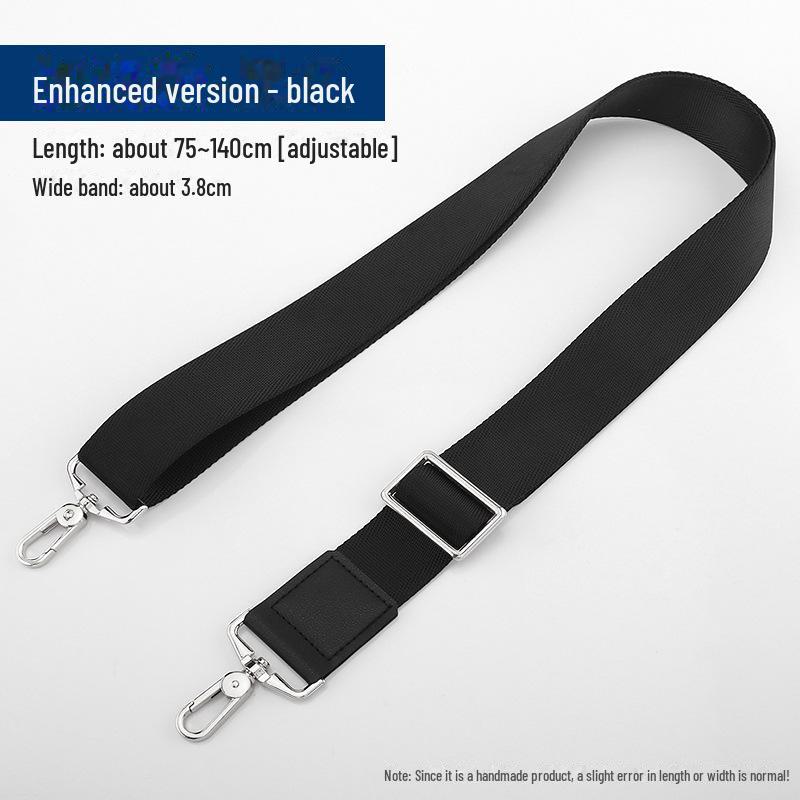 Men's Single Shoulder Computer Bag with Adjustable Nylon Strap