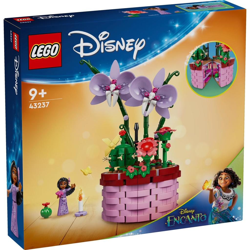 LEGO Disney Isabellas Blumentopf Spielzeug - Perfekt für Geburtstage, Weihnachten und Rollenspiele. Geeignet für Mädchen und Jungen im Alter von 9, 10 und 11 Jahren. Disney Meer