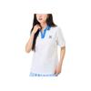 New MLB New York Yankees Polo Shirts Women's Ivory 3FPQB0343-50IVS