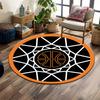 Basketball Web Design Rug Print Round Rug, Living Room, Bedroom, Playroom Carpet, Non Slip Floor Mat, Gift