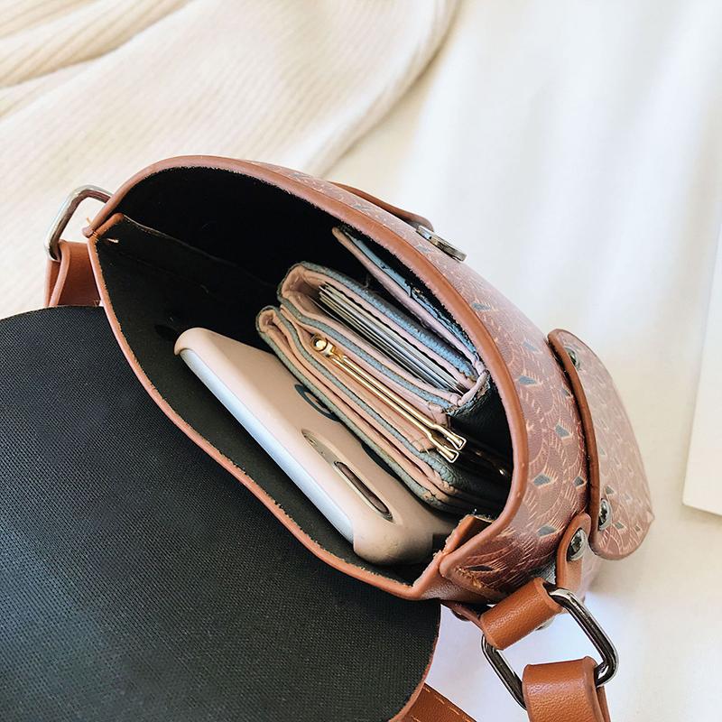 2025 European and American Retro PU Women's Shoulder Bag New Fashion Cat Bag Cartoon Owl Crossbody Bag Creative Coin Purse